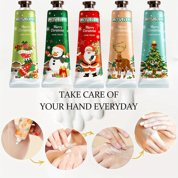 50 Pcs Christmas Hand Cream Gift Set - Bulk Holiday Hand Lotions - Stocking Stuffers