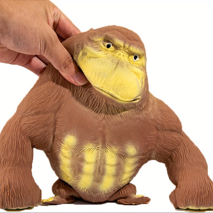 Moldable Sand Stress Ball TPR Squeeze Toy for Anxiety Relief Gorilla Design