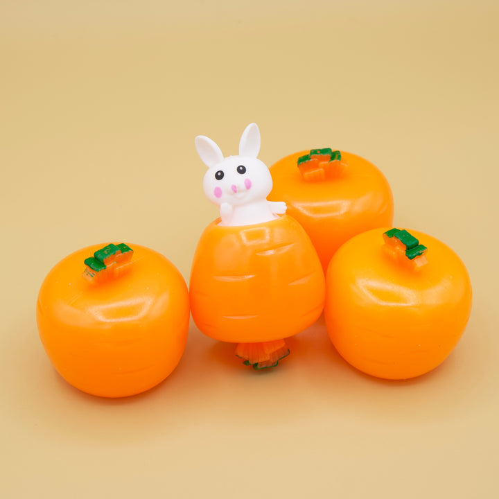[230126] 12 piezas para eliminar el estrés con Zanahoria Bunny: su juguete definitivo para aliviar el estrés