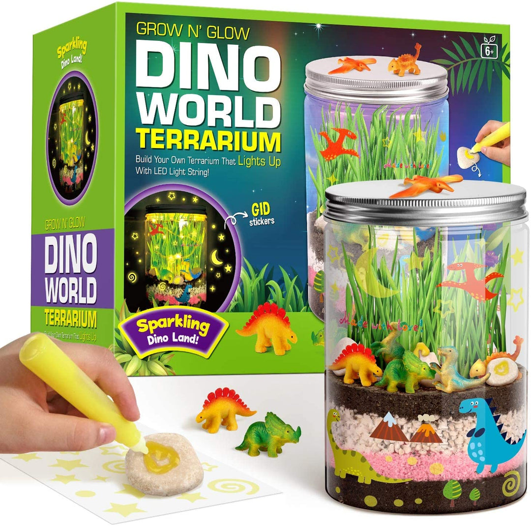[EDM007] Kit de Terrario Dino World: Ilumina la imaginación de tu hijo