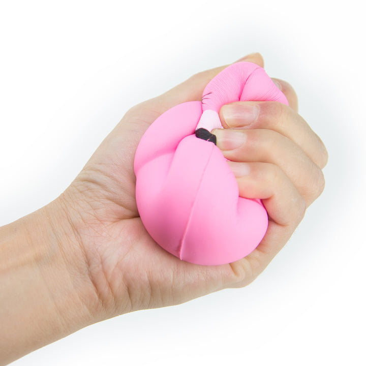 🌸 Paquete a granel de 12 juguetes blandos para aliviar el estrés con flamenco rosa para todas las edades 🦩